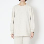 TUTIE./コットン裏毛起毛ワイドスリーブプルオーバー